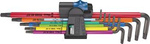 Zestaw długich kluczy imbusowych TORX® z funkcją przytrzymywania 967/9 TX XL Multicolour HF 1 Wera