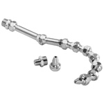 Wąż do chłodziwa, zestaw V2A 1/4" Typ 1 rozmiar przepustu 5,8mm długość całkowita 220mm