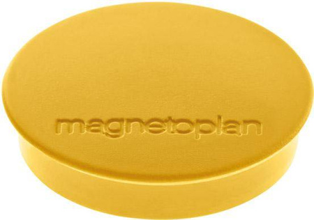 Magnesy do tablic magnetycznych 30mm do 700g 10SZT żółte