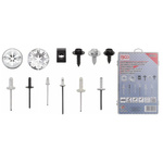 Zestaw zatrzasków do samochodów dla Audi, VW, Toyota, Mercedes-Benz, BMW 400 szt., BGS 9058