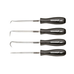 Zestaw haków do montażu O-ringów, długość 135 mm, 4-częściowy, GEDORE RED, R19101001