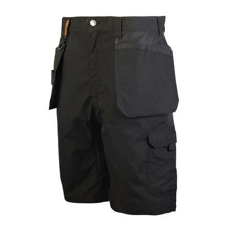 Szorty robocze Trade Flex, czarne, Rozmiar 38, Scruffs T54655