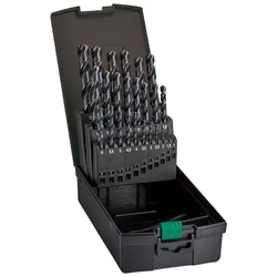 Zestaw wierteł krętych DIN338, HSS bronce 1,0-10,5mm + wiertło do otworów pod gwint