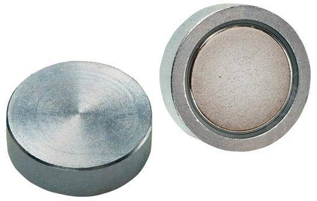 Magnes płaski, neodymowy, bez tulei gwintowanej 20x6mm FORMAT