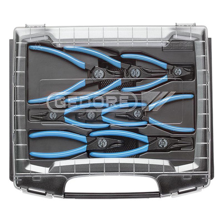 Zestaw 8 szczypiec do pierścieni zabezpieczających w i-BOXX 72, Gedore 1101-001, 1692275