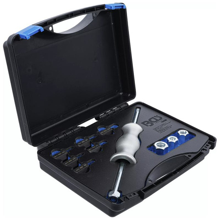 Zestaw młotków bezwładnościowych / z adapterami gwintowanymi 12 szt., BGS 70325