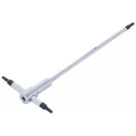 Wkrętak TORX T10 z uchwytem ślizgowym typu T, BGS 6091