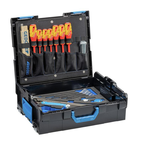 Zestaw narzędzi sanitarnych w module 2/2 L-BOXX 136, 23 elementy, Gedore 1100 CT2-03-600 D, 2940604