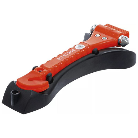 Młotek awaryjny z nożem, BGS DIY 50615