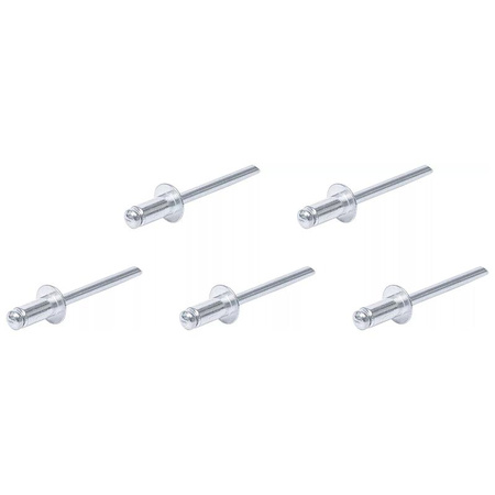Zestaw nitów jednostronnie zamykanych Ø 4,8 mm, 50 szt., BGS Diy 75849