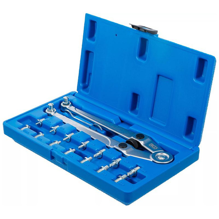 Zestaw regulowanych kluczy widełkowych Ø 2,5 + 9 mm, BGS 1464