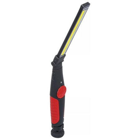 Akumulatorowa latarka przegubowa LED COB 5 W, BGS Diy 6783