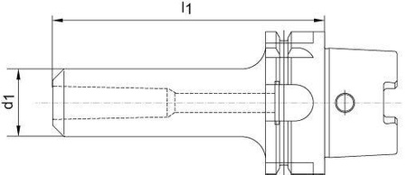 Oprawka do tulejek zaciskowych DIN69893A HSK-A63 16-20x120mm HAIMER