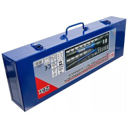 Zestaw szczypiec do zaciskania hydrauliczne 16-400 mm², BGS 9573