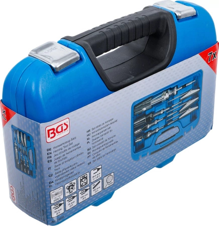 Zestaw narzędzi do honowania 2- i 3-ramienny 7 pz., BGS 74238