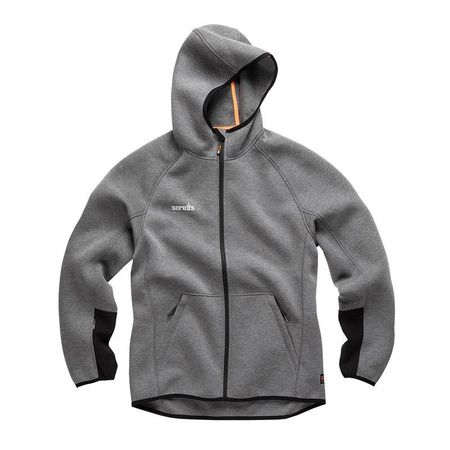 Bluza z kapturem ciemno szara Trade Air-Layer, Rozmiar M, Scruffs T55117