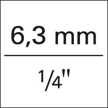 Grzechotka dwukierunkowa z przełącznikiem dźwigniowym, pyłoszczelna 1/4" 120mm FACOM