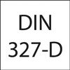 Frez do podłużnych otworów, krótki, HSSCo8 DIN327, kształt D 13mm FORMAT