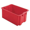 Pojemn. obrot. do uklad. w stosy 60 l, 650x450x280 mm, zielony