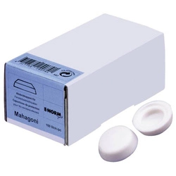 Kapturki wkrętów parapetów okiennych brąz 100szt E-NORMp