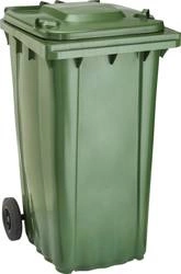 Pojemnik kosz na śmieci odpady WAVE 240L zielony