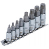 Zestaw wykrętaków napęd 6,3 mm (1/4") / 10 mm (3/8") do uszkodzonych imbusowymów 3-10 mm 8 szt., BGS 6847