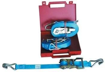 Zestaw 2 pasy transportowe mocujące z hakiem