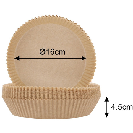 Wkład papierowy do pieczenia w frytkownicy Ø16cm Klausberg KB-7779