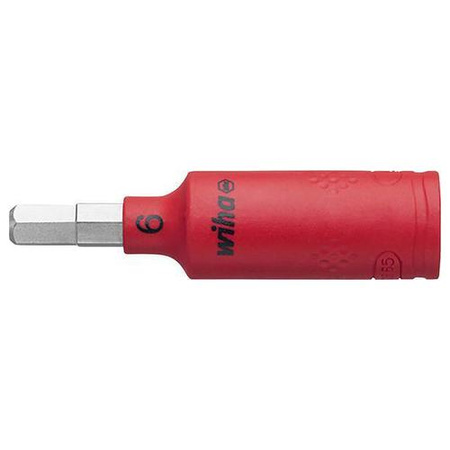 Wkrętakowa końcówka wymienna 1/4" 6-kątna VDE 6x65mm Wiha