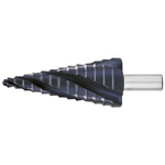 Wiertło stopniowe Ø 4-20 mm HSS TiAN, 4 krawędzie skrawające, EXACT