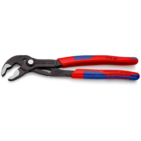 KNIPEX Cobra® szzczypce nastawne do rur z rękojeściami wielokomponentowymi 250 mm KNIPEX 87 02 250