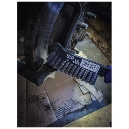 Szczotka do zacisków hamulcowych wygięta 230 mm, BGS 1793