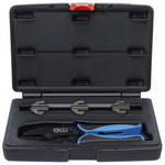 Zestaw szczypiec do zaciskania z 3 parami szczęk do solarnych złączy wtykowych MC3 / MC4 / Tyco, BGS 70003