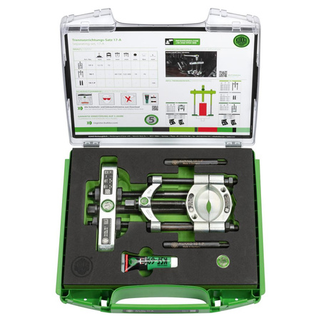 Zest.rozdzielaczy i ściągaczy do łożysk 75mm KUKKO