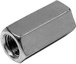 Nakrętki złączne 6-kątne ocynk M6x20x10mm 100szt E-NORMpro