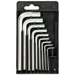 Zestaw kluczy imbusowych 1,5-10 mm FORTIS, zestaw 9 szt.