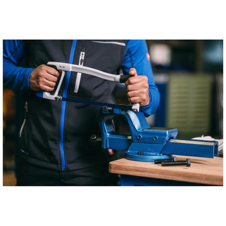 Piła ramowa do metalu 407 z miękkim uchwytem 2K i regulacją ostrza, Gedore 407, 1879375