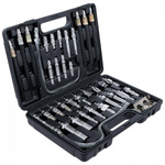 Zestaw adapterów do urządzenia do wymiany oleju i czyszczenia automatycznej skrzyni biegów (BGS 7082) 35 szt., BGS 7082-1