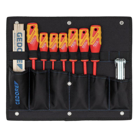 Zestaw narzędzi sanitarnych w module 2/2 L-BOXX 136, 23 elementy, Gedore 1100 CT2-03-600 D, 2940604