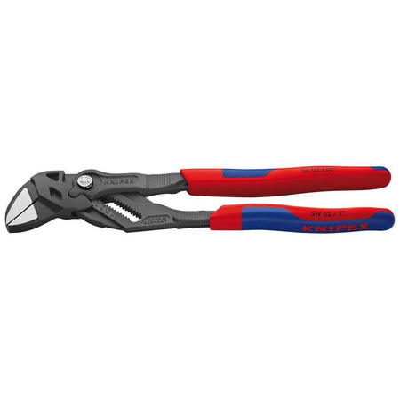 Szczypce nastawne z gładkimi szczękami, zakres 68 mm, długość 180 mm KNIPEX
