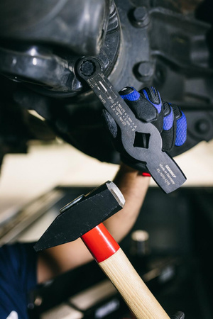 Młotek ślusarski ROTBAND-PLUS 200 g, trzonek hikorowy, Gedore 600 H-200, 8582930