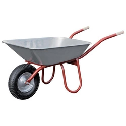 Taczka budowlana Praktica 85 l, koło pneumatyczne z łożyskiem kulkowym, CAPITO