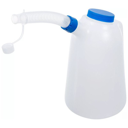 Pojemnik do wlewania z elastycznym króćcem zasysającym i pokrywką 3 l, BGS 9943