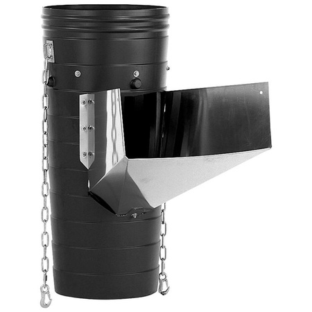 Zasilacz pośredni do rury zsypowej