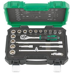 Komplet kluczy nasadowych 3/8'' 20-cz. FORTIS