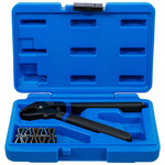 Zestaw klamer ze szczypcami do klamer 11 szt., BGS 8774