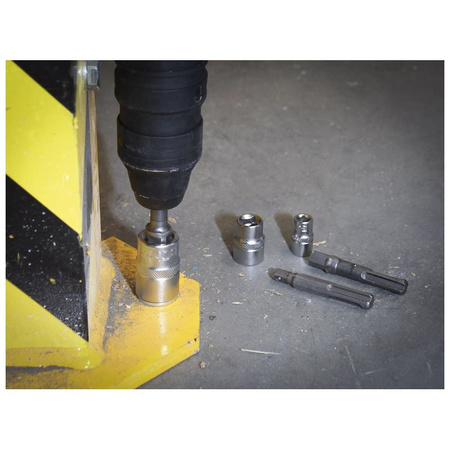 Zestaw adapterów czworokąt zewnętrzny SDS 6,3 mm (1/4"), 10 mm (3/8"), 12,5 mm (1/2") 3 szt., BGS 8214