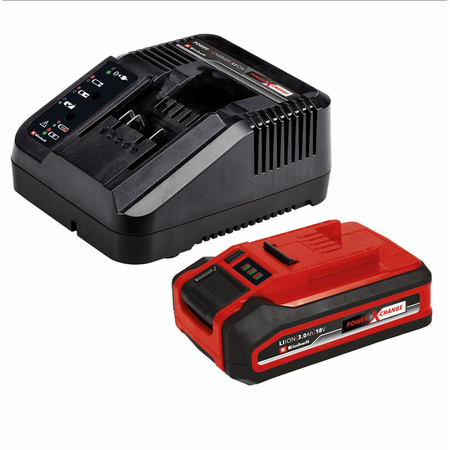 Piła łańcuchowa akumulatorowa GE-LC 18/25-1 Li KIT (3,0 Ah) z akumulatorem i ładowarką EINHELL