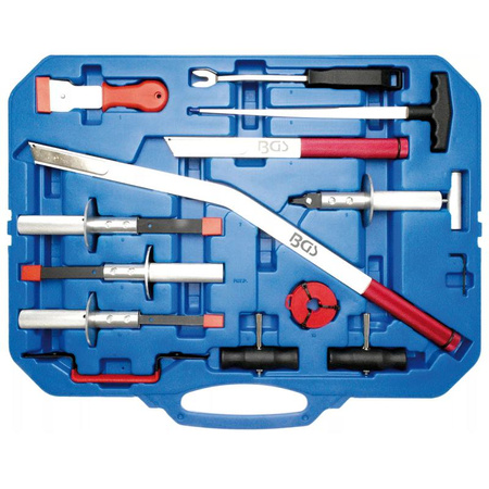 Zestaw narzędzi do przedniej szyby 14 szt., BGS 69500