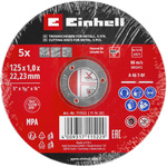Zestaw 5 tarcz tnących do metalu Ø 125 mm EINHELL